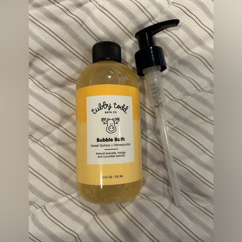 Tubby Todd Bubble Bath with Pump